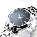  Shop Authentic Tissot T Trend Couturier Lady Black Dial Silver Steel Strap Watch For Women - T035.210.11.051.00 - Luxxuri