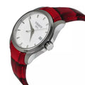  Shop Authentic Tissot Couturier White Dial Red Leather Watch For Women - T035.210.16.011.01 - Luxxuri