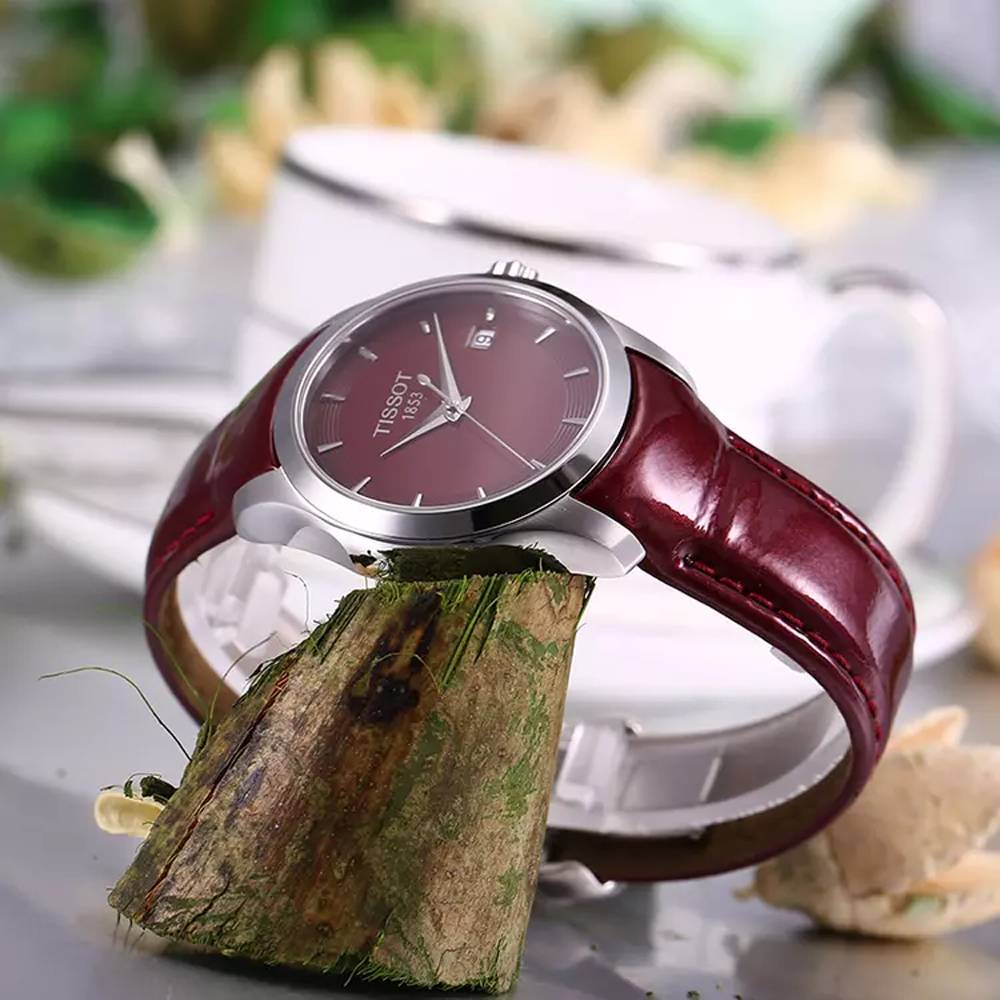  Shop Authentic Tissot Couturier Lady Quartz Watch For Women - T035.210.16.371.00 - Luxxuri