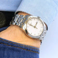  Shop Authentic Tissot T Trend Couturier Chronograph White Dial Silver Steel Strap Watch For Men - T035.410.11.031.00 - Luxxuri