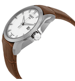  Shop Authentic Tissot T Classic Couturier Chronograph White Dial Brown Leather Strap Watch For Men - T035.410.16.031.00 - Luxxuri