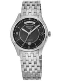  Shop Authentic Tissot T Classic T One Automatic Black Dial Silver Steel Strap Watch For Men - T038.430.11.057.00 - Luxxuri