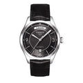  Shop Authentic Tissot T One Automatic Black Dial Black Leather Strap Watch For Men - T038.430.16.057.00 - Luxxuri