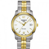  Shop Authentic Tissot T Classic PR100 White Dial Two Tone Steel Strap Watch For Women - T049.210.22.032.00 - Luxxuri