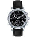  Shop Authentic Tissot Dressport Diamonds Black Dial Black Leather Strap Watch for Women - T050.217.16.057.01 - Luxxuri