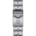 Tissot PRC 200 Chronograph Black Dial Silver Steel Strap Watch For Men - T055.417.11.057.00