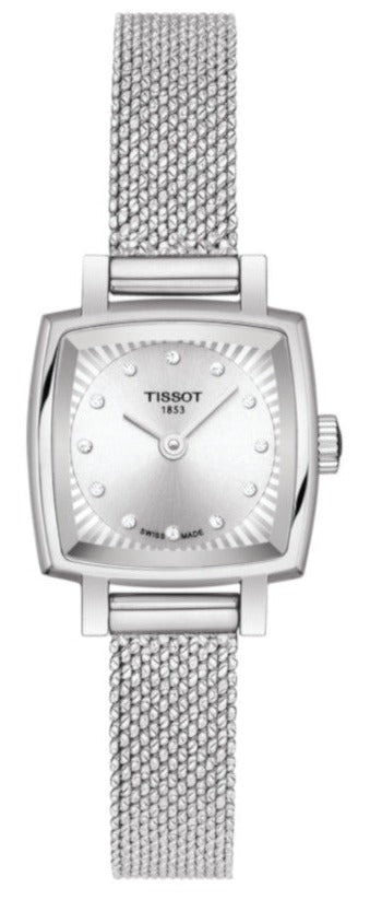  Shop Authentic Tissot Lovely Square Silver Dial Silver Mesh Bracelet Watch For Women - T058.109.11.036.00 - Luxxuri