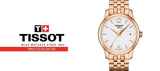  Shop Authentic Tissot T Classic Tradition Lady White Dial Rose Gold Steel Strap Watch for Women - T063.210.33.037.00 - Luxxuri