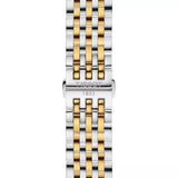  Shop Authentic Tissot T Classic Tradition White Dial Two Tone Mesh Bracelet Watch For Men - T063.610.22.037.00 - Luxxuri