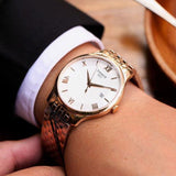  Shop Authentic Tissot T Classic Tradition White Dial Rose Gold Steel Strap Watch For Women - T063.610.33.038.00 - Luxxuri