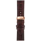 Shop Authentic Tissot T Classic Tradition White Dial Brown Leather Strap Watch For Men - T063.610.36.037.00 - Luxxuri