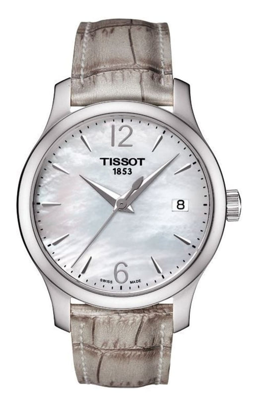  Shop Authentic Tissot T Classic Tradition Lady Quartz Watch For Women - T063.210.17.117.00 - Luxxuri
