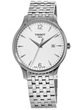  Shop Authentic Tissot T Classic Tradition White Dial Silver Steel Strap Watch For Men - T063.610.11.037.00 - Luxxuri