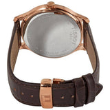 Shop Authentic Tissot T Classic Tradition Blue Dial Brown Leather Strap Watch For Men - T063.610.36.047.00 - Luxxuri