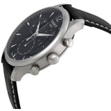  Shop Authentic Tissot T Classic Tradition Chronograph Black Dial Black Leather Strap Watch For Men - T063.617.16.057.00 - Luxxuri