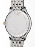  Shop Authentic Tissot T Classic Tradition White Dial Two Tone Mesh Bracelet Watch For Men - T063.610.22.037.01 - Luxxuri