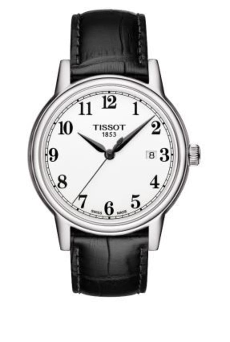 Tissot T Classic Carson Steel Quartz Watch For Men - T085.410.16.012.00