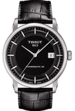  Shop Authentic Tissot T Classic Luxury Black Dial Black Leather Strap Watch For Men - T086.407.16.051.00 - Luxxuri