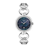  Shop Authentic Tissot T Lady Flamingo Mother of Pearl Blue Dial Silver Steel Strap Watch for Women - T094.210.11.126.00 - Luxxuri