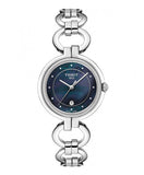  Shop Authentic Tissot T Lady Flamingo Mother of Pearl Blue Dial Silver Steel Strap Watch for Women - T094.210.11.126.00 - Luxxuri