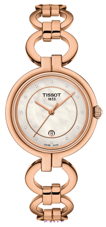  Shop Authentic Tissot T Lady Flamingo Mother of Pearl Dial Rose Gold Steel Strap Watch for Women - T094.210.33.116.01 - Luxxuri
