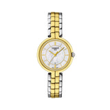  Shop Authentic Tissot Flamingo Mother of Pearl White Dial Two Tone Steel Strap Watch For Women - T094.210.22.111.01 - Luxxuri