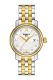  Shop Authentic Tissot T Classic Bridgeport Automatic Mother of Pearl Dial Two Tone Steel Strap Watch for Women - T097.410.22.116.00 - Luxxuri