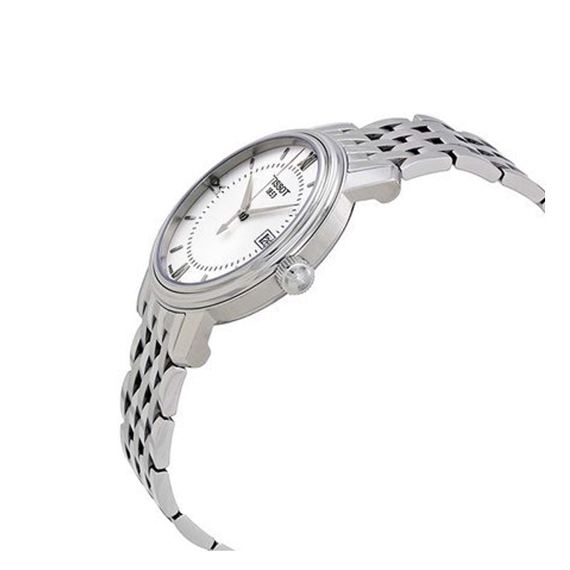  Shop Authentic Tissot T Classic Bridgeport Silver Dial Silver Mesh Bracelet Watch For Men - T097.410.11.038.00 - Luxxuri