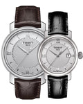  Shop Authentic Tissot T Classic Bridgeport Silver Dial Brown Leather Strap Watch For Men - T097.410.16.038.00 - Luxxuri