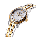  Shop Authentic Tissot T Classic Bridgeport Lady White Mother of Pearl Dial Watch For Women - T097.010.22.118.00 - Luxxuri