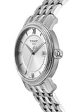  Shop Authentic Tissot T Classic Bridgeport Silver Dial Silver Mesh Bracelet Watch For Men - T097.410.11.038.00 - Luxxuri