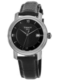  Shop Authentic Tissot T Classic Bridgeport Black Dial Black Leather Strap Watch For Men - T097.410.16.058.00 - Luxxuri