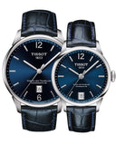  Shop Authentic Tissot Chemin Des Tourelles Powermatic 80 Blue Dial Blue Leather Strap Watch for Men - T099.407.16.047.00 - Luxxuri