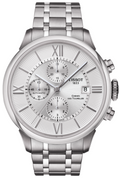  Shop Authentic Tissot Chemin des Tourelles Automatic Chronograph White Dial Silver Steel Strap Watch for Men - T099.427.11.038.00 - Luxxuri