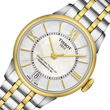  Shop Authentic Tissot Chemin Des Tourelles Powermatic 80 Lady Mother of Pearl White Dial Two Tone Steel Strap Watch For Women - T099.207.22.118.00 - Luxxuri