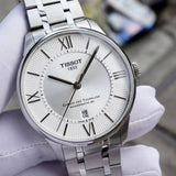  Shop Authentic Tissot T Classic Chemin Des Tourelles Silver Dial Silver Steel Strap Watch For Men - T099.408.11.038.00 - Luxxuri