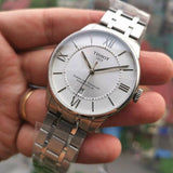 Shop Authentic Tissot T Classic Chemin Des Tourelles Silver Dial Silver Steel Strap Watch For Men - T099.408.11.038.00 - Luxxuri