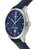  Shop Authentic Tissot Chemin Des Tourelles Powermatic 80 Lady Blue Dial Blue Leather Strap Watch For Women - T099.207.16.047.00 - Luxxuri