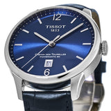  Shop Authentic Tissot Chemin Des Tourelles Powermatic 80 Lady Blue Dial Blue Leather Strap Watch For Women - T099.207.16.047.00 - Luxxuri