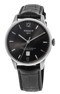  Shop Authentic Tissot Chemin Des Tourelles Powermatic 80 Black Dial Black Leather Strap Watch For Men - T099.407.16.447.00 - Luxxuri