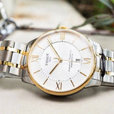  Shop Authentic Tissot Chemin Des Tourelles Powermatic 80 Silver Dial Two Tone Steel Strap Watch For Men - T099.407.22.038.00 - Luxxuri