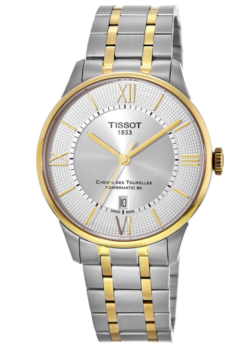  Shop Authentic Tissot Chemin Des Tourelles Powermatic 80 Silver Dial Two Tone Steel Strap Watch For Men - T099.407.22.038.00 - Luxxuri