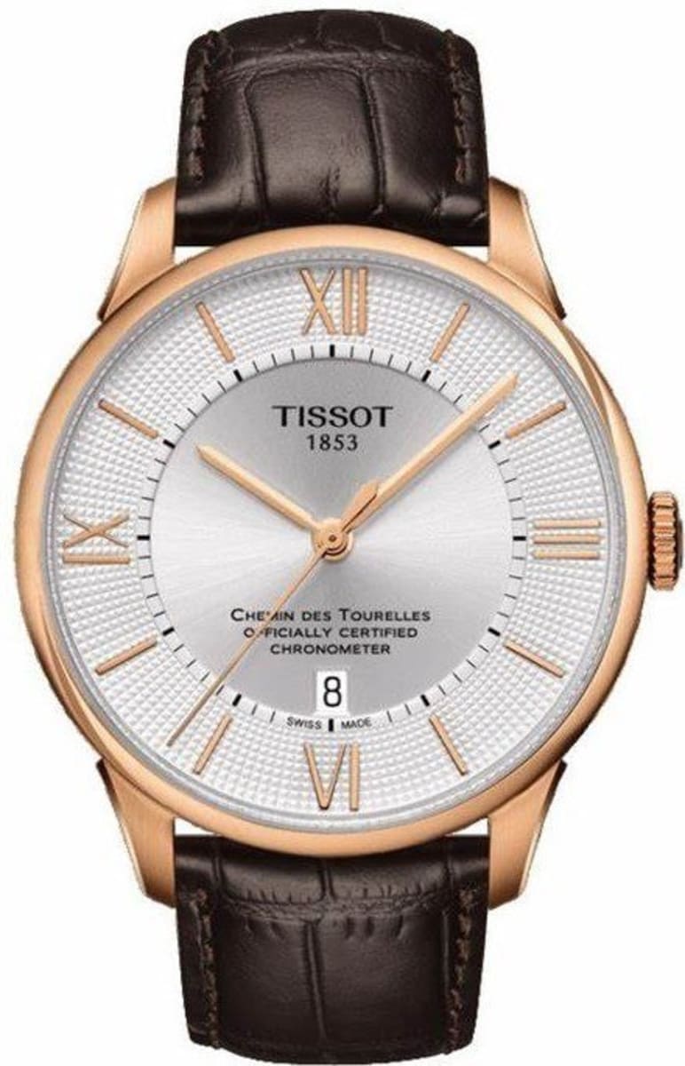  Shop Authentic Tissot Chemin Des Tourelles Powermatic 80 Cosc Silver Dial Brown Leather Strap Watch For Men - T099.408.36.038.00 - Luxxuri
