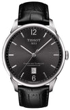  Shop Authentic Tissot Chemin Des Tourelles Powermatic 80 Black Dial Black Leather Strap Watch For Men - T099.407.16.447.00 - Luxxuri