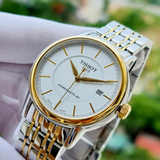  Shop Authentic Tissot T Classic Carson Automatic White Dial Two Tone Steel Strap Watch for Men - T085.407.22.011.00 - Luxxuri
