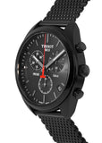  Shop Authentic Tissot T Classic PR 100 Chronograph Black Dial Black Mesh Bracelet Watch For Men - T101.417.33.051.00 - Luxxuri