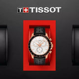  Shop Authentic Tissot V8 Quartz Chronograph White Dial Black Rubber Strap Watch For Men - T106.417.36.031.00 - Luxxuri