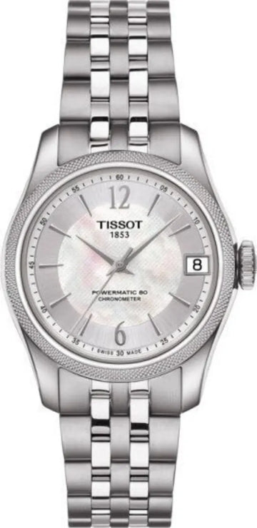  Shop Authentic Tissot Ballade Powermatic 80 Automatic Mother of Pearl Dial Silver Steel Strap Watch For Women - T108.208.11.117.00 - Luxxuri