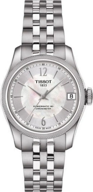  Shop Authentic Tissot Ballade Powermatic 80 Automatic Mother of Pearl Dial Silver Steel Strap Watch For Women - T108.208.11.117.00 - Luxxuri