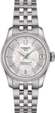  Shop Authentic Tissot Ballade Powermatic 80 Automatic Mother of Pearl Dial Silver Steel Strap Watch For Women - T108.208.11.117.00 - Luxxuri